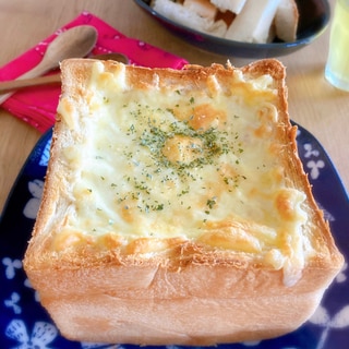 食パン１斤で☆パングラタン❣️